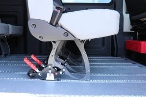 AutoFloor Removable Mobility Van Seats Step 4