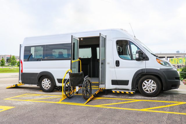 P6 Dual Entry Accessible vehicle