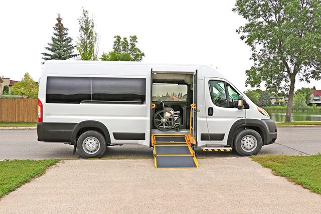 P5 commercial accessible van, how much does a wheelchair van cost?