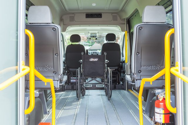 Rear Entry P4 - wheelchair van accessories