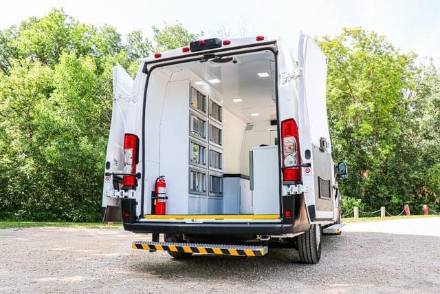 Mobile Medical Clinic Van for mobile wound care