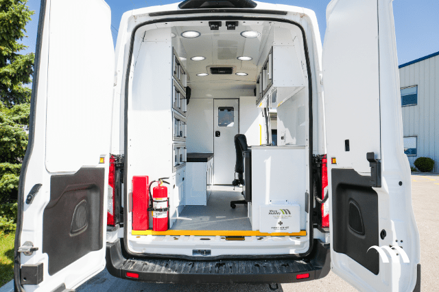 MoveMobility Ford E-Transit Medical Clinic Van For Sale