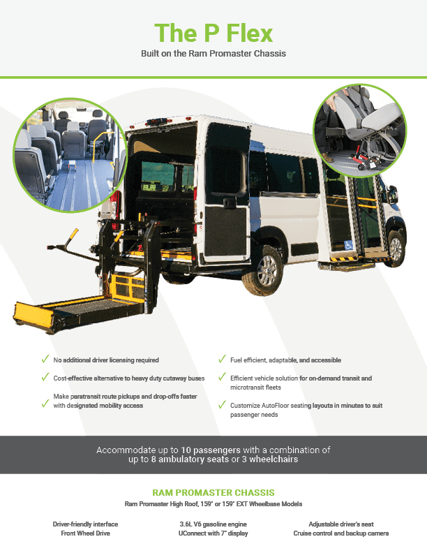 P Flex Brochure - Front Page