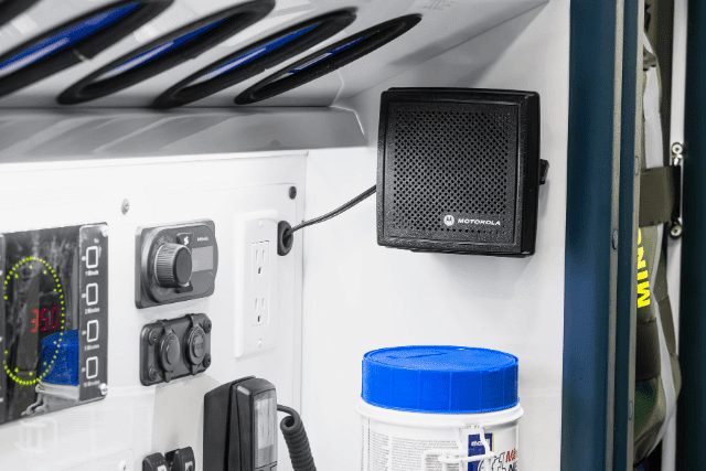 Ambulance Auxiliary Radio Speaker