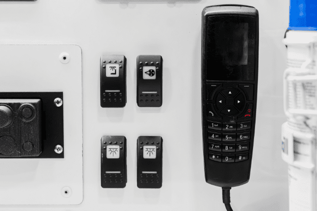 Ambulance Switches and Handset