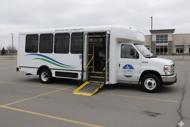 Wheelchair bus