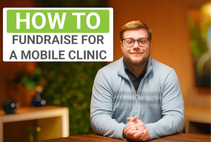 Andy Szun explaining How To Fundraise Mobile Clinic