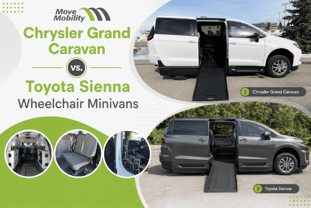 Chrysler Grand Caravan vs. Toyota Sienna Wheelchair Minivans featured image