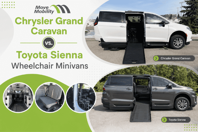 Chrysler Grand Caravan vs. Toyota Sienna Wheelchair Minivans featured image