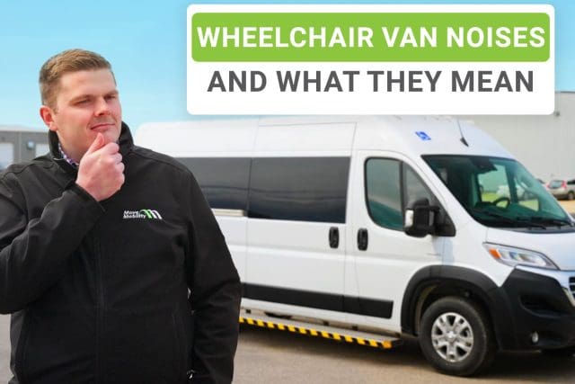 What are the common noises on wheelchair vans