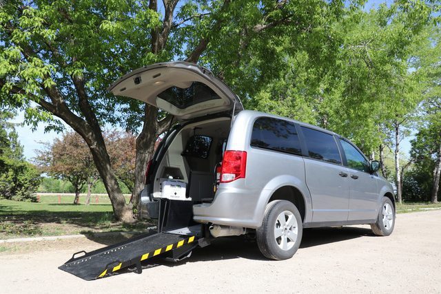 rear access dodge caravan mobility van