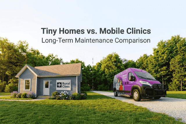 Tiny homes vs. mobile clinics