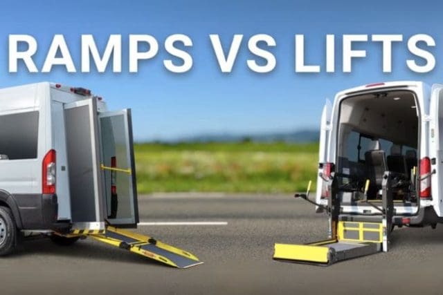 Wheelchar Ramp of Lift